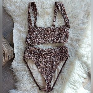NWOT Peony Bikini Set